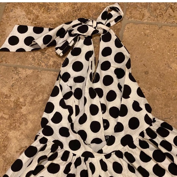 Betsey Johnson rare bubble halter romper size medium - Picture 6 of 7